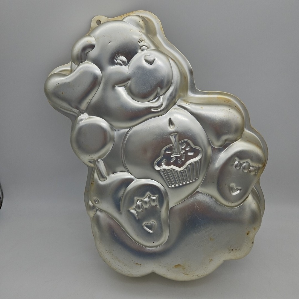 VINTAGE 1983 WILTON‎ CAKE PAN CARE BEARS BIRTHDAY BEAR